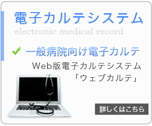 電子カルテシステム（ウェブカルテ）